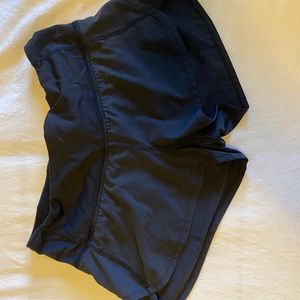 Black lululemon shorts